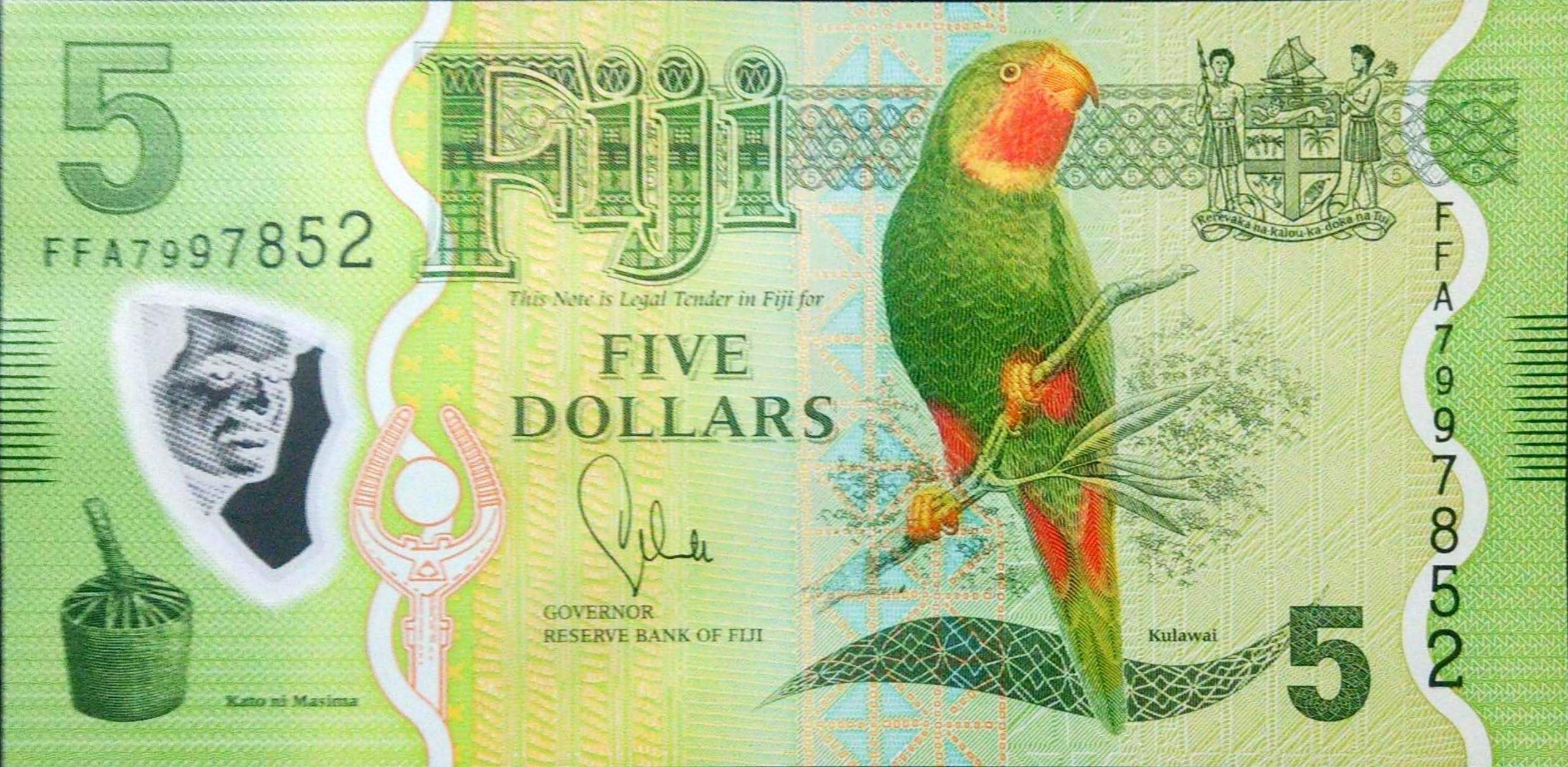 5 Fiji Doları